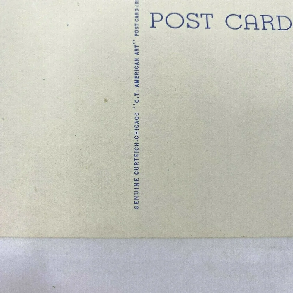 Vintage Postcard Rumford Maine Post Office New England Travel‎ USA Unposted